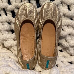 Tieks Champagne Flats
